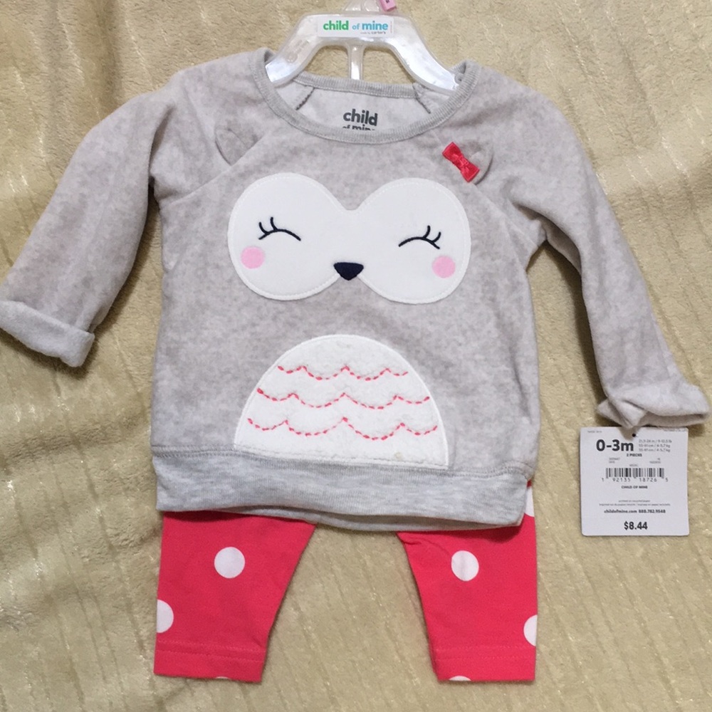 2-piece baby sweatshirt and pants